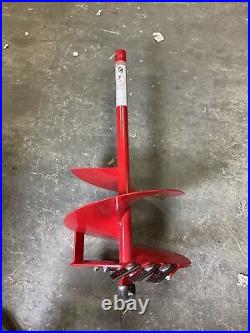 15 Diameter 1.5 Round Drive Industrial Skid Steer Earth Auger FREE SHIPPING