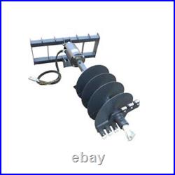 18 Compact Skid Steer Loader Auger Frame Planetary Drive and Bit for VIP