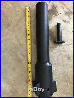 18 Skid Steer Auger Extension, Fits 2.5 Round Auger Bits, Fixed Length. Preowned
