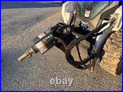 2020 Bobcat 15c Auger Drive Unit For Skid Steers, Ssl Quick Attach, Fits Many