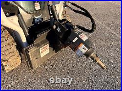 2020 Bobcat 15c Auger Drive Unit For Skid Steers, Ssl Quick Attach, Fits Many