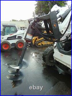 2020 UNIVERSAL SKID STEER AUGER DRILL ATTACHMENT With (2) BITS INCLUDED