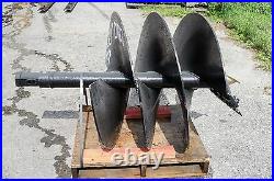 30 x 48 Skid Steer Auger Bit, Made in USA Fits all 2 Hex Auger Drives