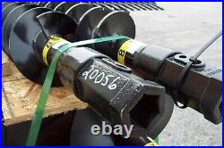 8 X 4' Skid Steer Auger Bit Fits Any 2 Hex Drive Shaft Brand Mcmillen USA Made