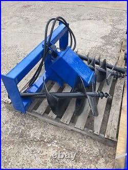 AGT Skid Steer Hydraulic Auger Attachment Post Hole Digger