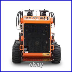 AHM Mini Skid Steer 23hp Gas EPA Engine Track Loader with Bucket for Garden