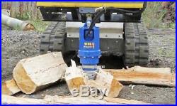 AUGER LOG SPLITTER CONE / BIT Skid Steer Loader Excavator Attachment Wood Screw