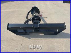 Agrotk Skid Steer Hydraulic Auger Attachment Digger Drilling 6'' & 12? &14'