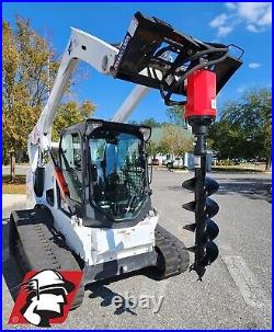 Auger 15-30 GPM 2 Hex with Mount and 1/2 Hoses with Couplers for Takeuchi