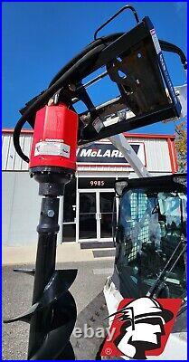 Auger 15-30 GPM 2 Hex with Mount and 1/2 Hoses with Couplers for Takeuchi