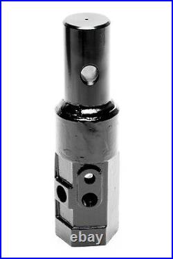 Auger Adapter 2 Female Hex to 2-9/16 Male Round