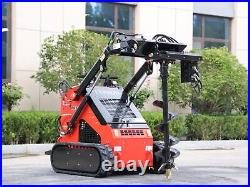 Auger Attachment mini skid steer loader attachments for TYPHON STOMP SKID STEER