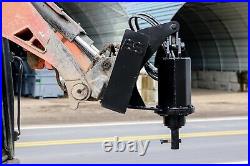 Auger Head And 18 Inch Bit Skid Steer Auger Quick Attach Free Shipping