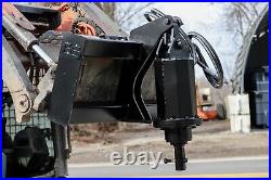 Auger Head And 6 Inch Bit Skid Steer Auger Quick Attach Free Shipping