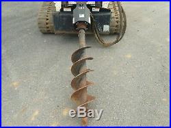 BOBCAT 15C AUGER With 12 BIT FOR SKID STEER LOADERS, SSL QUICK ATTACH, FITS MANY