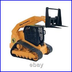 Big Country Toys 1/20 Track Skid Steer Attachments Flatbed Gooseneck Trailer 450