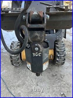 Bobcat 30C Auger Drive Post Hole Digger Attachment Fits Skid Steer