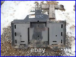 Bobcat Auger Mounting Adapter Plate For Mt55, Mt85 & S70 Skid Steer Loaders