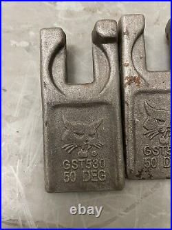 Bobcat Genuine OEM Standard Auger Tooth 40/50 Degree GST530 6667489 (6 Pcs)