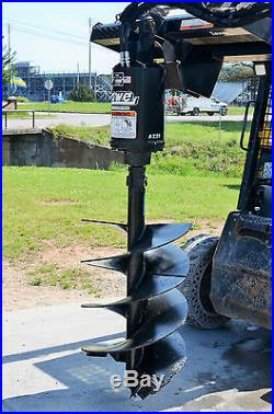 Bobcat Skid Steer Attachment Lowe BP210 Hex Auger Drive with 24 Bit -Ship $199