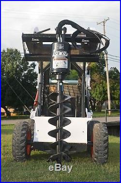 Bobcat Skid Steer Attachment Lowe BP210 Round Auger with 12 Bit Ship $199