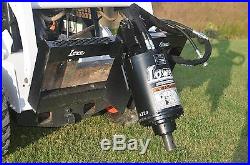 Bobcat Skid Steer Attachment Lowe BP210 Round Auger with 12 Bit Ship $199
