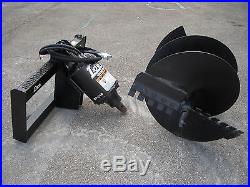 Bobcat Skid Steer Attachment Lowe BP210 Round Auger with 30 Bit Ship $199