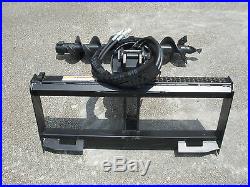 Bobcat Skid Steer Attachment Lowe BP210 Round Auger with 9 Bit Ship $199
