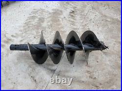 Brand New Auger Head And 12 Inch Bit Skid Steer Quick Attach Local Pickup