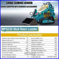 Buy 15HP MachPro Mini Skid Steer Loader EPA Complimentary Hydraulic Auger