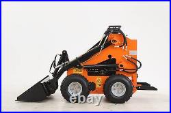 CREWORKS 23HP Mini Skid Steer 1733lbs Gas EPA Engine Track Loader Electric Start