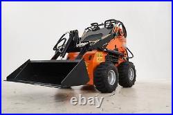 CREWORKS 23HP Mini Skid Steer 1733lbs Gas EPA Engine Track Loader Electric Start