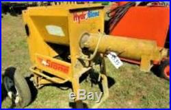 Cement Mixer Hydro Blend to fill skid steer bucket with auger electric powered