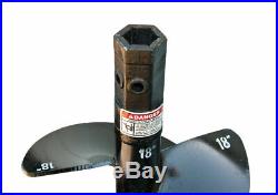 Danuser 18 x 48 Bullet Rock Auger Bit Hex Collar Skid Steer Attachment 10727