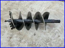 Es New Toro / Dingo Auger Head And 12 In Bit- Free Shipping