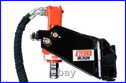 Eterra Attachment Mini Skid Steer Auger Attachment 1800-2300 Ft. Lbs Torque