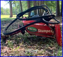Fecon Stumpex Stump Grinder & Extra $4,000 Auger Skid Steer Attachment Implement