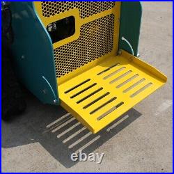 Free Ship 13.5HP/8.5kw Mini Skid Steer Loader Track+4 In One Bucket+Auger Garden