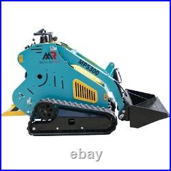 Free Shipping 13.5HP Mini Track Skid Steer Loader+Complimentary Auger