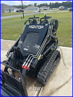 Hightop HT-10 Mini Track Skid Loader With Attachments US SELLER IN STOCK