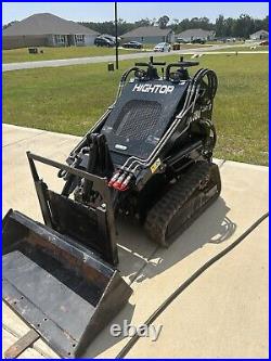 Hightop HT-10 Mini Track Skid Loader With Attachments US SELLER IN STOCK