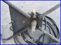 JCB Hand Hydraulic Auger Attachment Excavator skid steer Post Hole Digger