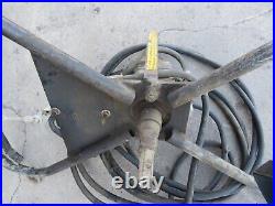 JCB Hand Hydraulic Auger Attachment Excavator skid steer Post Hole Digger