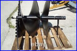 LOWE 36 x 4' AUGER BIT With2 HEX DRIVE FITS ALL 2 HEX AUGER DRIVES USA MADE