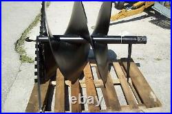LOWE 42 x 4' SKID STEER AUGER BIT USES 2 HEX DRIVE FITS ALL 2 HEX AUGER, USA