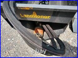 LandHonor Skidsteer skid steer side discharge bucket auger conveyor feed sand