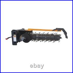 Landhonor 48in Heavy-Duty Chain Trencher Digger Machine Attachment Digging Tool