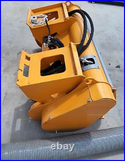 Landhonor Double Discharge Skid Steer Hydraulic Cement Mixer Attachment