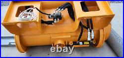 Landhonor Double Discharge Skid Steer Hydraulic Cement Mixer Attachment