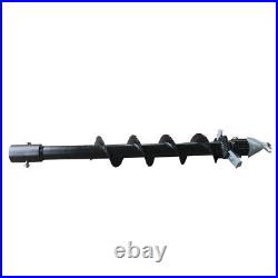 Landy Attachments 6 Diameter Compact Auger 46 Depth for Diggers